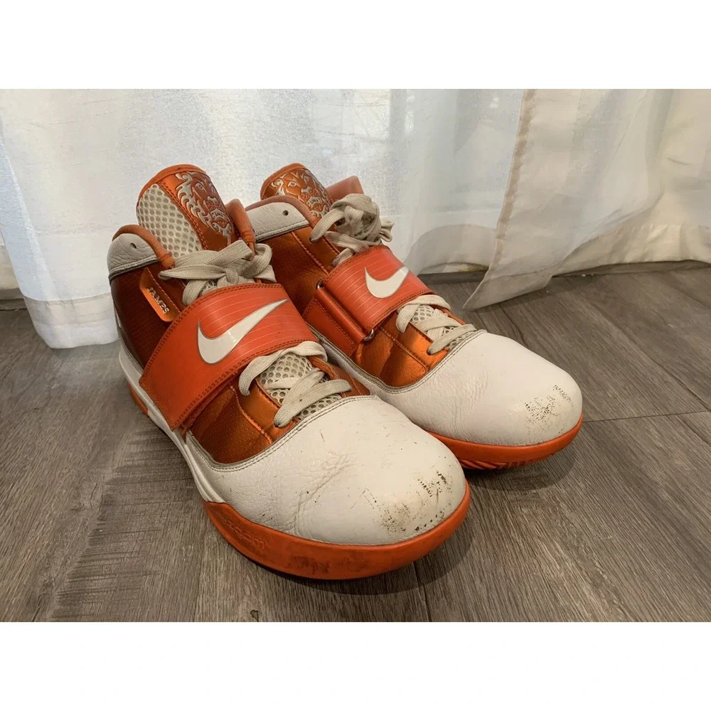 RARE 🔥Nike Zoom Lebron‎ Soldier IV EXTREMELY RARE SAMPLE 407630-108 Size 16